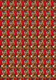Yorkshire Terrier Christmas Background Sheet