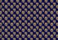 Eagle Owl Christmas Background