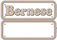 Bernese Mountain Dog Name Sign Insert