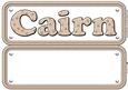 Cairn Terrier Name Sign Insert