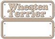 Soft Coaten Wheaten Terrier Name Sign Insert