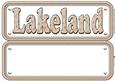 Lakeland Terrier Name Sign Insert