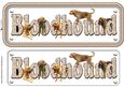 Bloodhound Name Sign