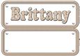 Brittany Name Sign Insert