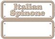 Italian Spinone Name Sign Insert