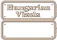 Hungarian Vizsla Name Sign Insert