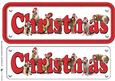 Golden Labradors & Hats Christmas Name Sign