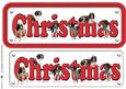 Springer Spaniel Christmas Name Sign