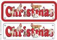 Golden Retrievers & Hats Christmas Name Sign