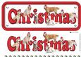Golden Retrievers & Hats Christmas Name Sign 3D Decoupage