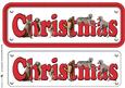 Weimaraner Christmas Name Sign