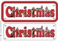 Weimaraners & Hats Christmas Name Sign