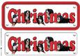 Bernese Mountain Dog Christmas Name Sign