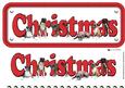 Boxer Christmas Name Sign 3D Decoupage