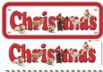 Cockapoo & Hats Christmas Name Sign 3D Decoupage