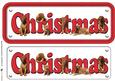 Dogue De Bordeaux Christmas Name Sign