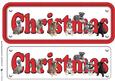 Schnauzer Christmas Name Sign