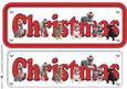 Schnauzer & Hats Christmas Name Sign