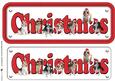 Cavalier & Hats Christmas Name Sign