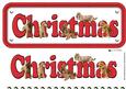 Cocker Spaniel,golden, Christmas Name Sign 3D Decoupage
