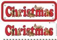 Cocker Spaniel Hats,golden, Christmas Name Sign 3D Decoupage