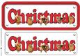 Pomeranian & Hats Christmas Name Sign