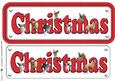 Chihuahua Christmas Name Sign
