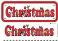 Chihuahua Christmas Name Sign 3D Decoupage