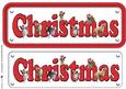 Chihuahua & Hats Christmas Name Sign