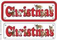 Chihuahua Christmas Name Sign
