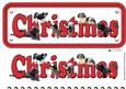 Shih Tzu Christmas Name Sign 3D Decoupage