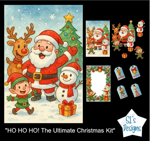 HO HO HO! The Ultimate Christmas Craft Kit