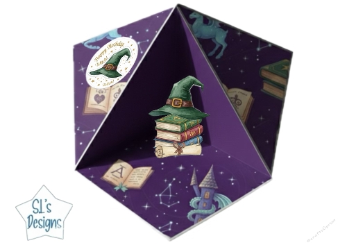 Witchy Birthday Spell Pop-Up Card Kit