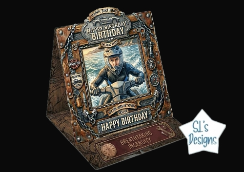 Jet Ski Adventure Birthday Card for Him