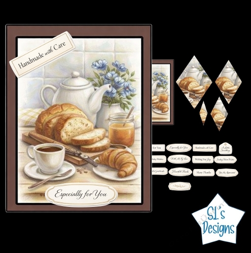Elegant English Occasion Labels – Versatile Sentiments for Cards & Crafts