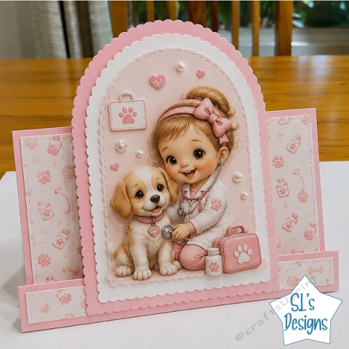 Little Vet Card Topper – 