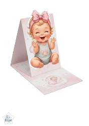 Pop-Up Baby Joy Card – Whimsical Newborn Celebration