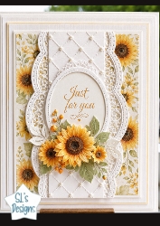 Sunny Sunflower Just for You Card Topper