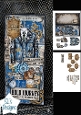 Urban Steampunk Adventurer Birthday Card Topper
