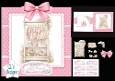 Little Princess Baby Girl Wardrobe Card Topper & Embellishment Kit