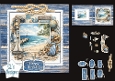 Beach Vacation & Nautical Birthday Card Kit with Travel Toppers