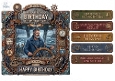 Master Mariner Nautical Birthday Topper Sheet for Him – Captain of the Seas Design 2
