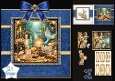 Luxury Mermaid Fantasy Card Topper – Underwater Treasure, Blue Bow & Glam Accessories