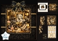 Vintage Hollywood Glam Card Topper – Classic Starlet, Film Studio & Luxury Accessories