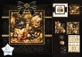 Luxury Masquerade Ball Card Topper – Elegant Masks, Glam Accessories & Gold Décor