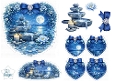 Moonlit Zen Fountain & Lotus Heart Wellness Topper with Tags