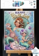 Magical Mermaid Birthday Card Kit – Pastel Underwater Fantasy Printable
