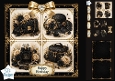 Luxury Black & Gold Topper Set – Elegant Fashion Panels & Glam Birthday