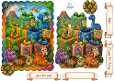 Dinosaur Birthday Topper with Cute Dinos, Gifts & Adventure Scene