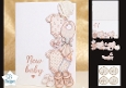 Pastel Baby Essentials Card Front – Sweet New Baby Topper